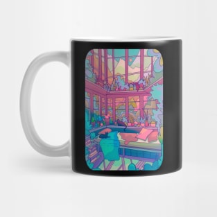 Room of cats and nature Mug